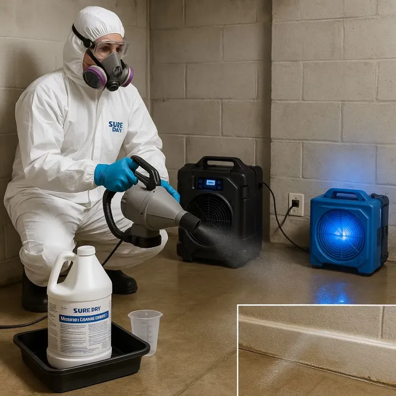 Sanitization and Odor Removal process in Bartonville, IL