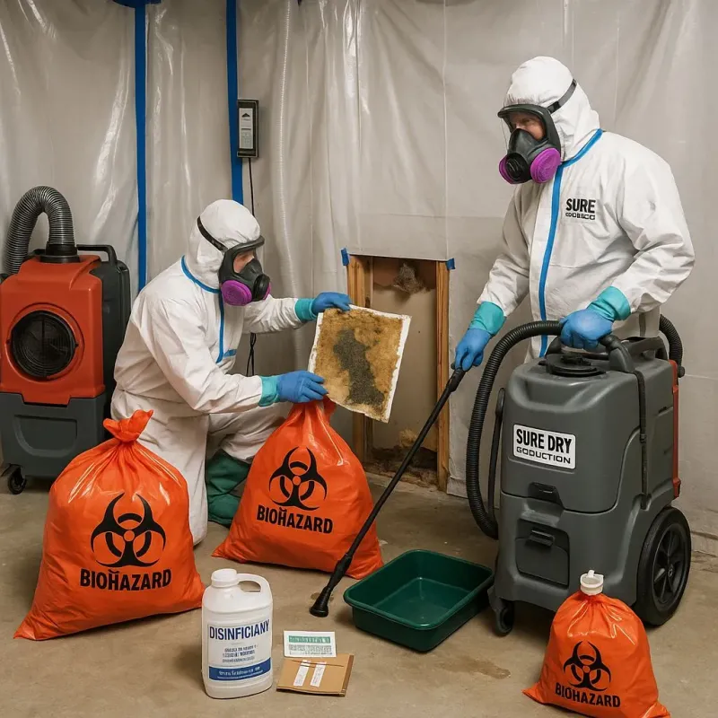 Contaminated Water Handling Protocols process in Bartonville, IL