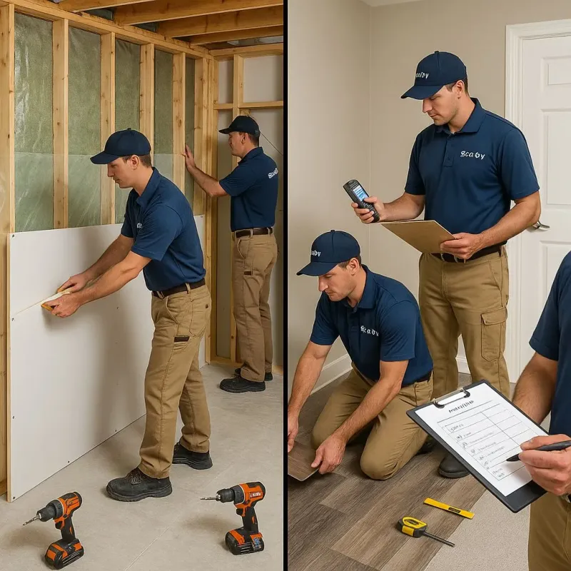 Repairs and Reconstruction process in Bartonville, IL