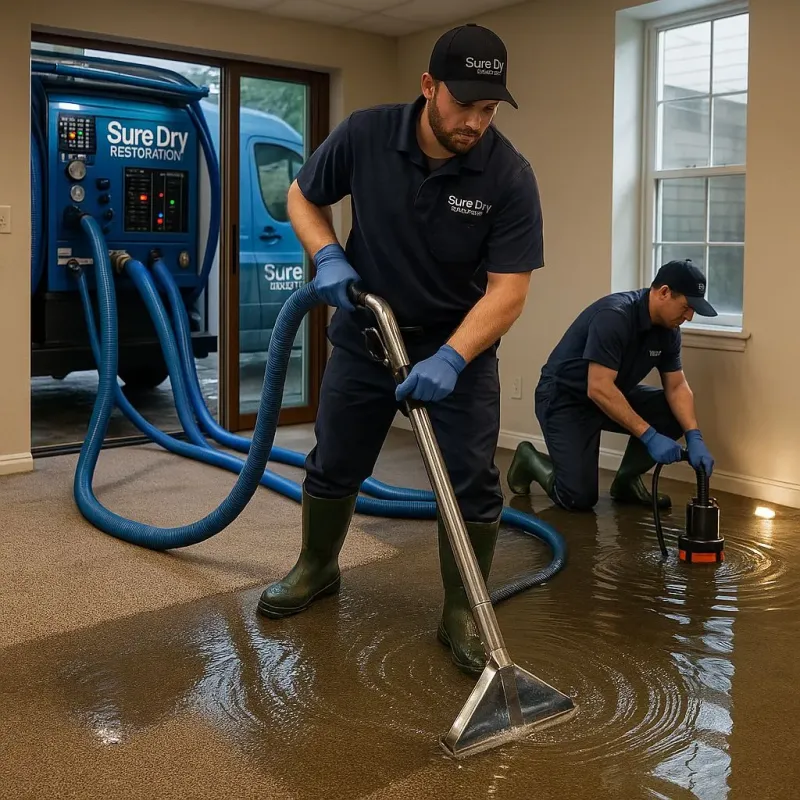 Water Extraction and Removal process in Bartonville, IL